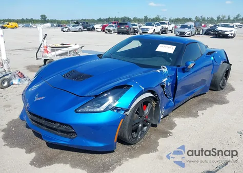 2016 Chevrolet Corvette Stingray из США, поврежденный, VIN 1G1YB2D7XG5107868